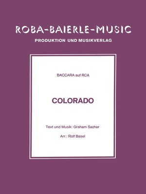 cover image of Colorado